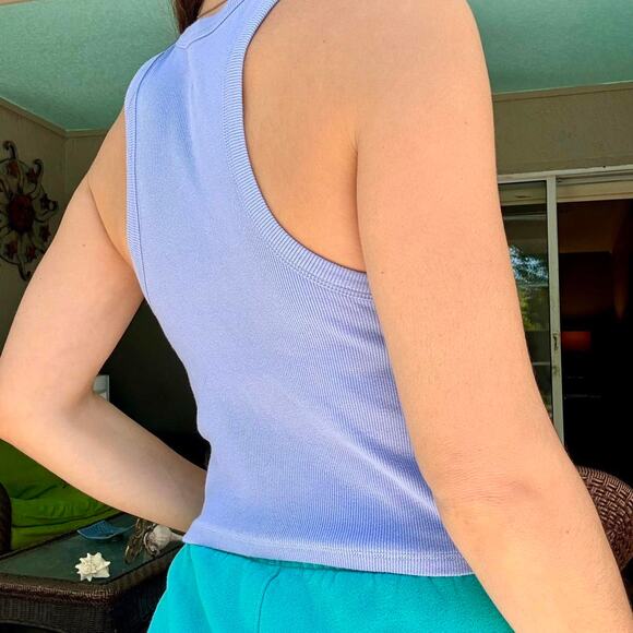 Anthropologie Lavender Tank Top - Picture 2 of 4